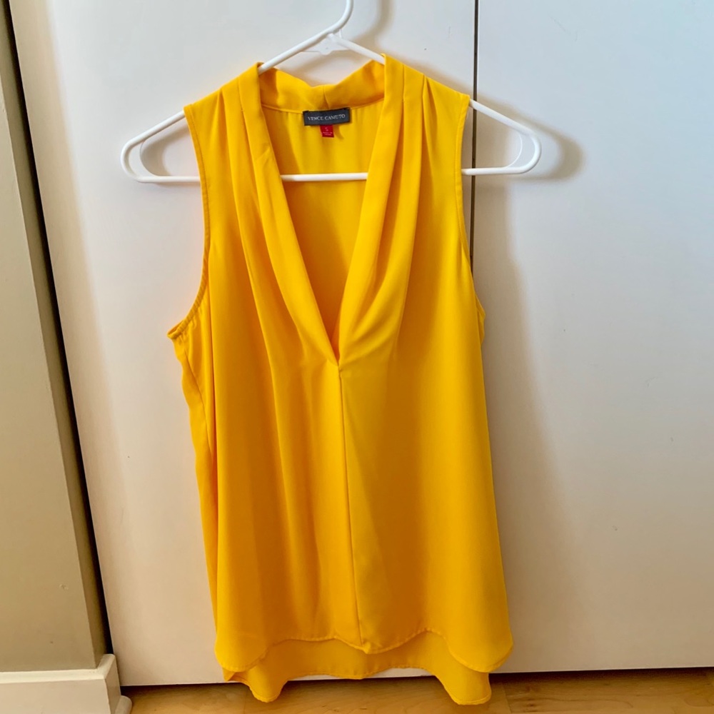 Vince Camuto Yellow Tank 💛
